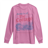 Team Hollanov Fan Long Sleeve Shirt Mentally Im At The Cottage LGBT Romance Hockey