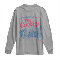 Team Hollanov Fan Long Sleeve Shirt Mentally Im At The Cottage LGBT Romance Hockey