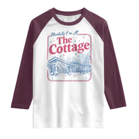 Team Hollanov Fan Raglan Shirt Mentally Im At The Cottage LGBT Romance Hockey