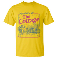 Team Hollanov Fan T Shirt Mentally Im At The Cottage LGBT Romance Hockey