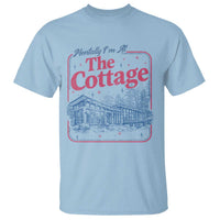 Team Hollanov Fan T Shirt Mentally Im At The Cottage LGBT Romance Hockey