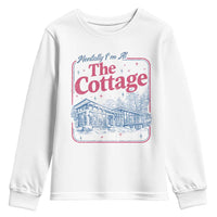 Team Hollanov Fan Youth Sweatshirt Mentally Im At The Cottage LGBT Romance Hockey