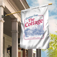 Coming To The Cottage Garden Flag LGBT Romance Hockey Fan