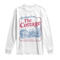 Coming To The Cottage Long Sleeve Shirt LGBT Romance Hockey Fan