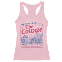 Coming To The Cottage Racerback Tank Top LGBT Romance Hockey Fan