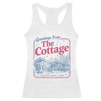 Coming To The Cottage Racerback Tank Top LGBT Romance Hockey Fan