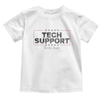 Tech Support Toddler T Shirt IT Support Programmer Engineer