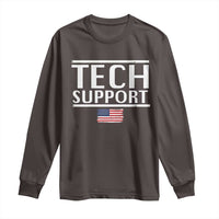 Tech Support Long Sleeve Shirt IT Support Programmer Engineer Elon Musk