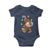 Bigfoot Easter Baby Onesie Funny Sasquatch Eggs Hunting - Wonder Print Shop