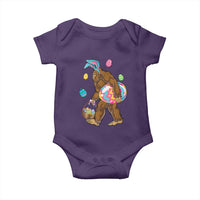Bigfoot Easter Baby Onesie Funny Sasquatch Eggs Hunting - Wonder Print Shop