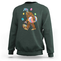 Bigfoot Easter Sweatshirt Funny Sasquatch Eggs Hunting - Wonder Print Shop