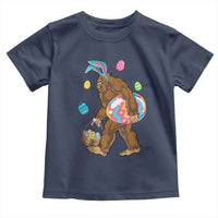 Bigfoot Easter Toddler T Shirt Funny Sasquatch Eggs Hunting - Wonder Print Shop