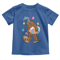 Bigfoot Easter Toddler T Shirt Funny Sasquatch Eggs Hunting - Wonder Print Shop