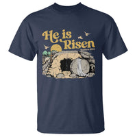 He Is Risen T Shirt Retro Vintage Easter Jesus Christian Apparel - Wonder Print Shop