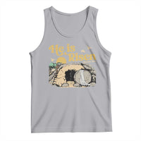 He Is Risen Tank Top Retro Vintage Easter Jesus Christian Apparel - Wonder Print Shop