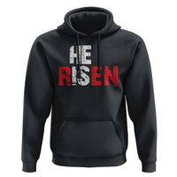 He Is Risen Hoodie Vintage Christian Religious Faith - Wonder Print Shop