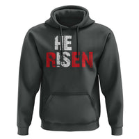 He Is Risen Hoodie Vintage Christian Religious Faith - Wonder Print Shop