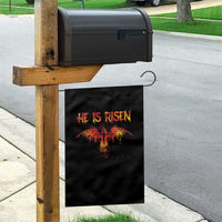 He Is Risen Garden Flag Phoenix Christian Jesus Resurrection Cross - Wonder Print Shop