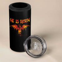 He Is Risen 4 in 1 Can Cooler Tumbler Phoenix Christian Jesus Resurrection Cross - Wonder Print Shop