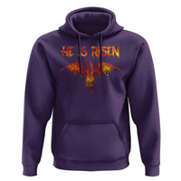 He Is Risen Hoodie Phoenix Christian Jesus Resurrection Cross - Wonder Print Shop