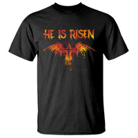 He Is Risen T Shirt Phoenix Christian Jesus Resurrection Cross - Wonder Print Shop