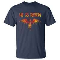 He Is Risen T Shirt Phoenix Christian Jesus Resurrection Cross - Wonder Print Shop