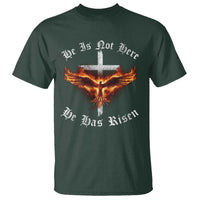 Easter Jesus Has Risen T Shirt Christian Religious Phoenix Resurrection Cross - Wonder Print Shop