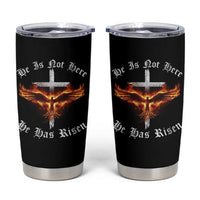 Easter Jesus Has Risen Tumbler Cup Christian Religious Phoenix Resurrection Cross - Wonder Print Shop