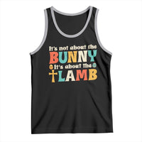 Religious Easter Tank Top Retro Its Not About The Bunny Its About The Lamb - Wonder Print Shop