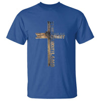 Easter Christian T Shirt Vintage Cross Farmhouse Religious Not About Bunny About the Lamb