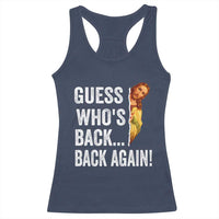 Funny Jesus Meme Quote Racerback Tank Top Easter Guess Whos Back Funny Religious - Wonder Print Shop