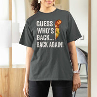 Funny Jesus Meme Quote T Shirt For Women Easter Guess Whos Back Funny Religious - Wonder Print Shop