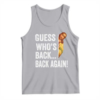 Funny Jesus Meme Quote Tank Top Easter Guess Whos Back Funny Religious - Wonder Print Shop