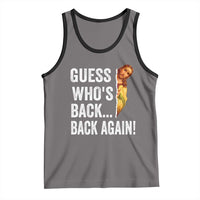 Funny Jesus Meme Quote Tank Top Easter Guess Whos Back Funny Religious - Wonder Print Shop