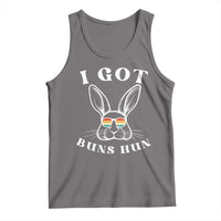 Rabbit Easter Bunny Sunglasses Tank Top Retro Vintage I Got Buns Hun Funny Jokes - Wonder Print Shop