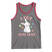 Rabbit Easter Bunny Sunglasses Tank Top I Got Buns Hun Funny Jokes - Wonder Print Shop