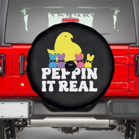 Easter Bunny Spare Tire Cover Peepin It Real Rabbit Candy Easter - Wonder Print Shop