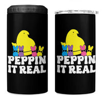 Easter Bunny 4 in 1 Can Cooler Tumbler Peepin It Real Rabbit Candy Easter - Wonder Print Shop