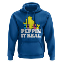 Easter Bunny Hoodie Peepin It Real Rabbit Candy Easter - Wonder Print Shop