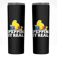 Easter Bunny Skinny Tumbler Peepin It Real Rabbit Candy Easter - Wonder Print Shop