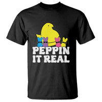 Easter Bunny T Shirt Peepin It Real Rabbit Candy Easter - Wonder Print Shop