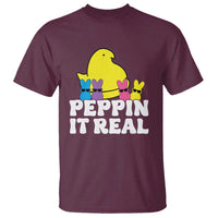 Easter Bunny T Shirt Peepin It Real Rabbit Candy Easter - Wonder Print Shop
