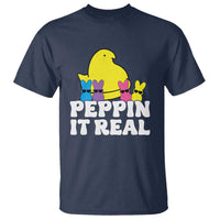Easter Bunny T Shirt Peepin It Real Rabbit Candy Easter - Wonder Print Shop