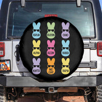 Easter Bruh Spare Tire Cover Gen Alpha Slang Skibidi Rizz Cute Bunny - Wonder Print Shop