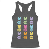 Easter Bruh Racerback Tank Top Gen Alpha Slang Skibidi Rizz Cute Bunny - Wonder Print Shop