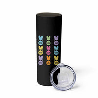 Easter Bruh Skinny Tumbler Gen Alpha Slang Skibidi Rizz Cute Bunny - Wonder Print Shop