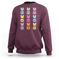 Easter Bruh Sweatshirt Gen Alpha Slang Skibidi Rizz Cute Bunny - Wonder Print Shop