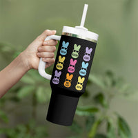 Easter Bruh Tumbler With Handle Gen Alpha Slang Skibidi Rizz Cute Bunny - Wonder Print Shop