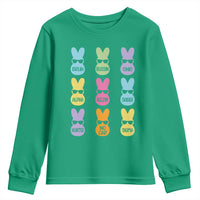 Easter Bruh Youth Sweatshirt Gen Alpha Slang Skibidi Rizz Cute Bunny - Wonder Print Shop