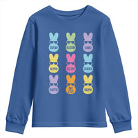 Easter Bruh Youth Sweatshirt Gen Alpha Slang Skibidi Rizz Cute Bunny - Wonder Print Shop